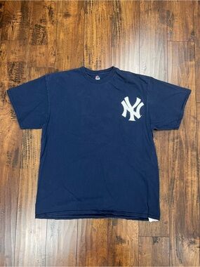 AARON JUDGE NEW YORK YANKEES Jersey Shirt #99 Majestic Blue Size XL